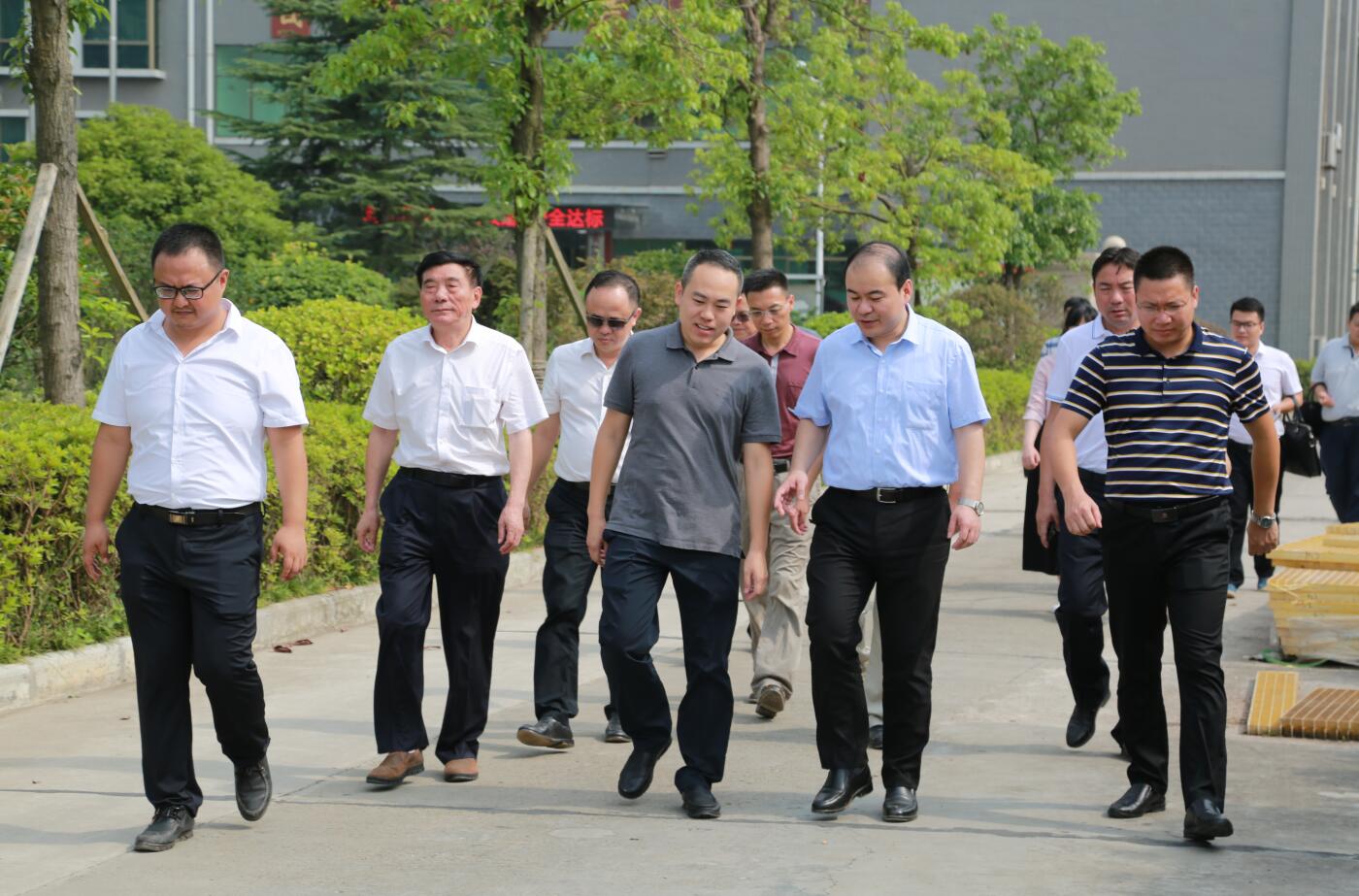 2018年7月，市委常委副市长朱健一行莅临完美平台_完美（中国）一站式服务平台指导.JPG
